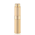 Lulupack Travel Perfume Bottle Refillable - Cologne Spray Atomizer Mini - Small Travel Size Empty Sprayer for Refill Sample Container - Portable Fragrance Decant Dispenser Women Men 10ml 1PCS Sliver