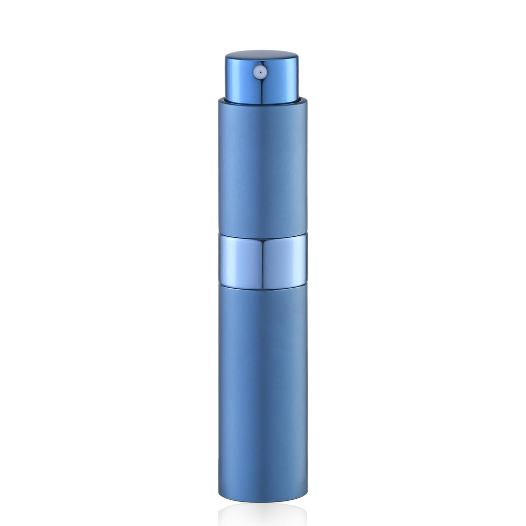 Lulupack Travel Perfume Bottle Refillable - Cologne Spray Atomizer Mini - Small Travel Size Empty Sprayer for Refill Sample Container - Portable Fragrance Decant Dispenser Women Men 10ml 1PCS Sliver