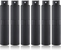 5ml Perfume Atomizer, Cologne Travel Spray Bottle, Refillable Portable Sprayer (6pcs, Black)