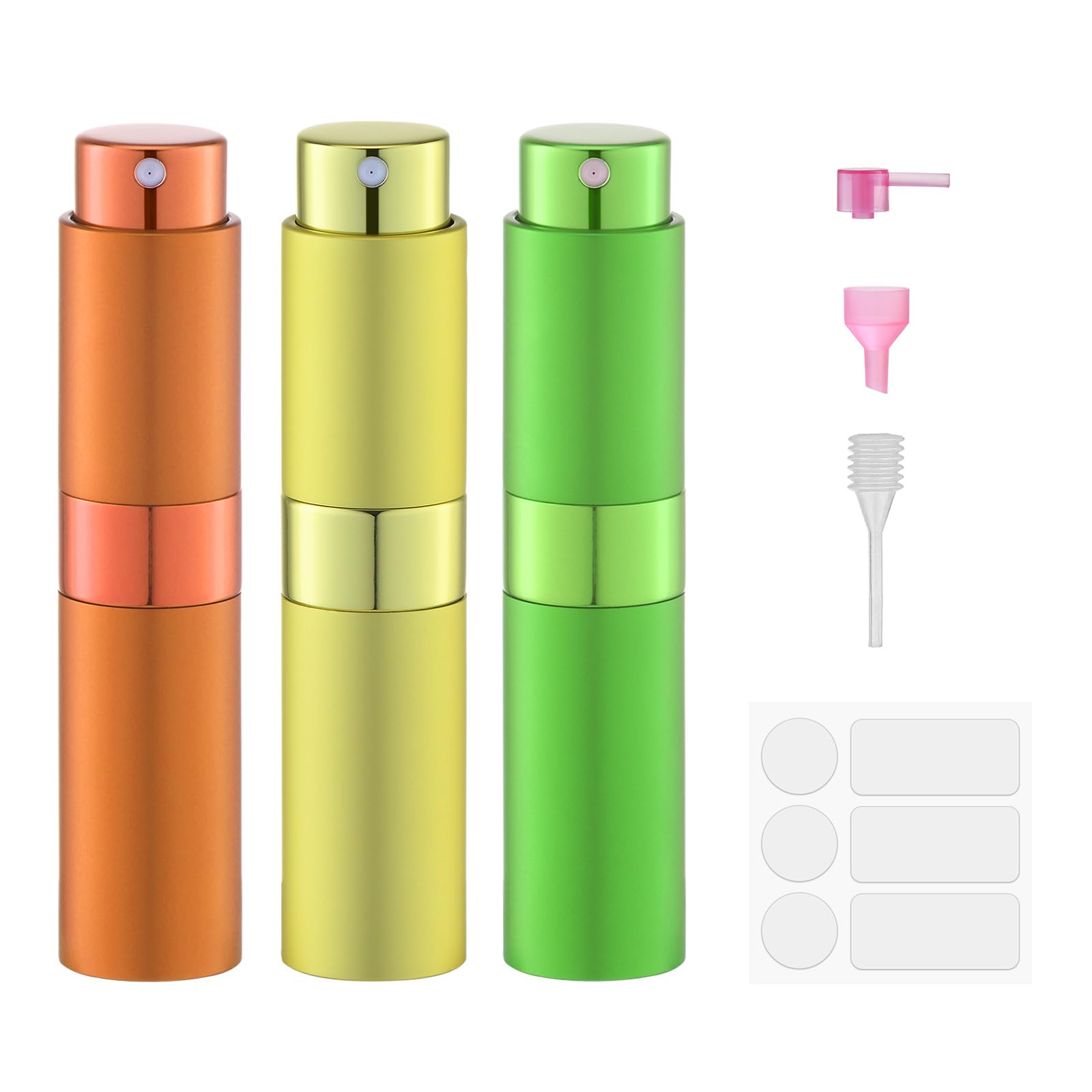 Perfume Atomizer Travel Bottle Refillable: Cologne Sprayer Portable for Men - Mini Spray Empty for Refill - 8ml Small Size Blue