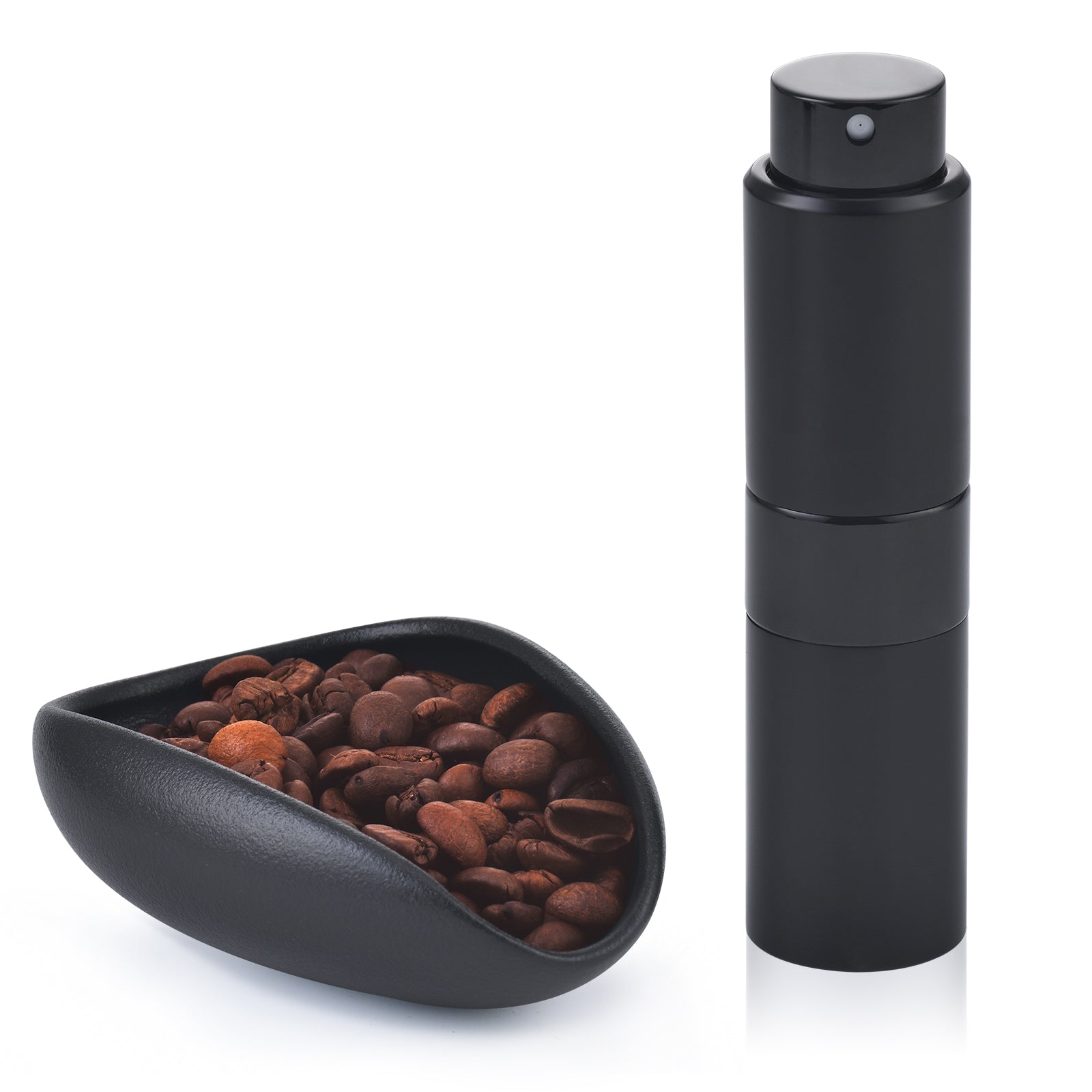Coffee Bean Dosing Cup with 20ML Spray Bottle, Coffee Measuring Cups & Espresso Bean Spritzer Kit