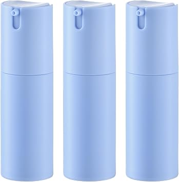 Lulupack lulupack airless pump bottles travel size – blue