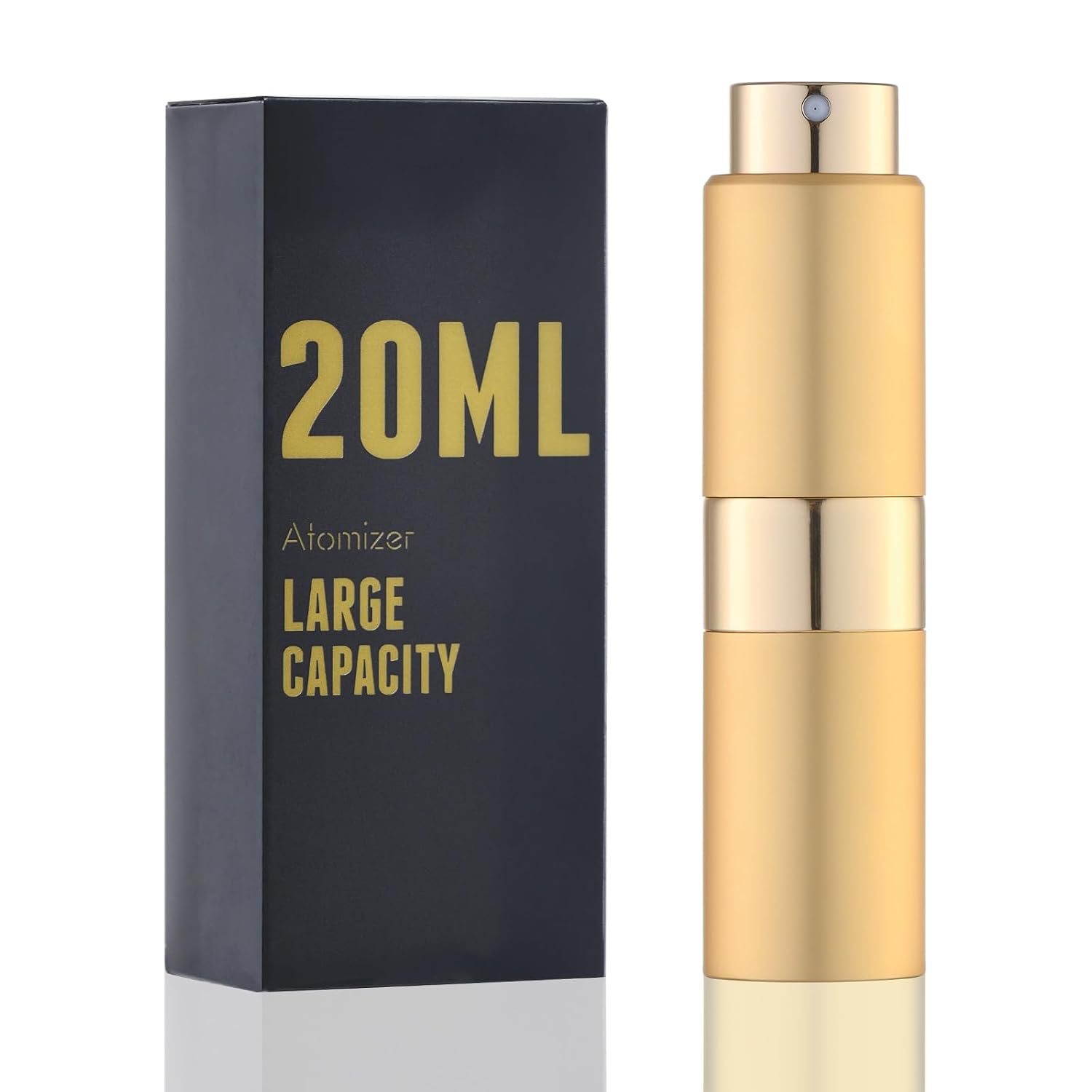 Lulupack 20ml perfume atomizer gold